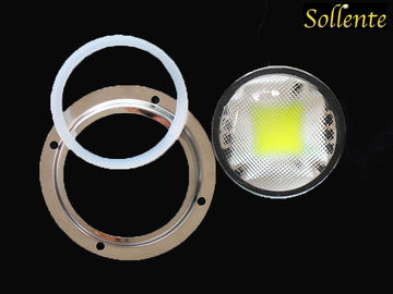 Altas lámparas de cristal de la bahía de la lente LED con el disipador de calor del poder más elevado LED